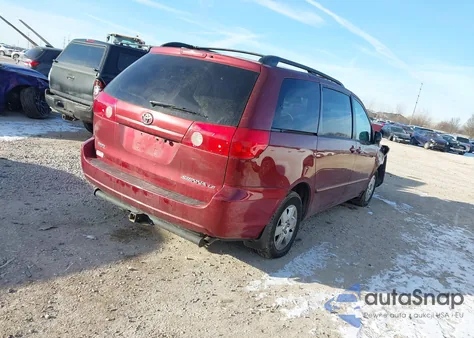 2010 Toyota Sienna Le из США, поврежденный, VIN 5TDKK4CC0AS328629